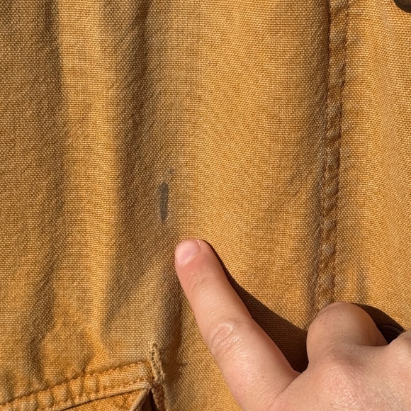 Vintage L.L. Bean women’s long chore coat / Trench Coat Brown corduroy - Picture 15 of 16